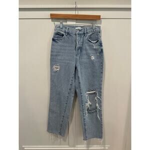 PacSun High Rise Straight Jeans Size 25
